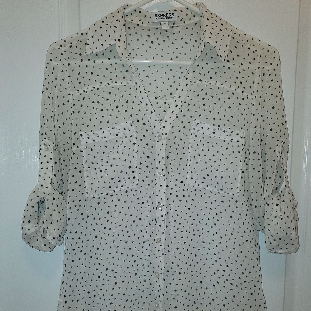 Express Women's Button Up Top